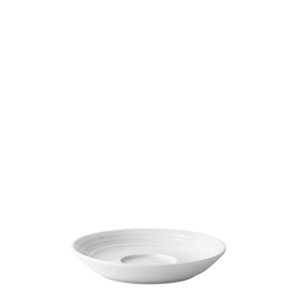 Mokka podšálek s okrajem Deco 12 cm sada 6 ks – UNIVERS bílý