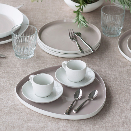 Mokka šálek 90 ml — Fine Dining White Frosty