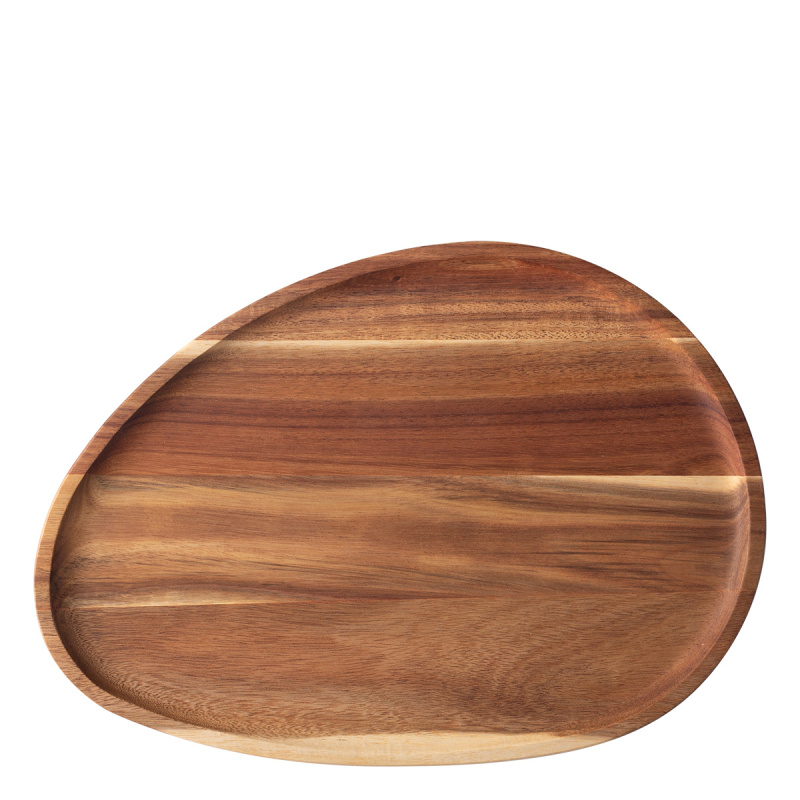 Podnos Triangle Akát 35 x 25 cm - FLOW Wooden