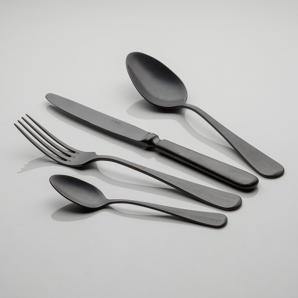 Příborová sada 24 ks - Baguette Vintage černý