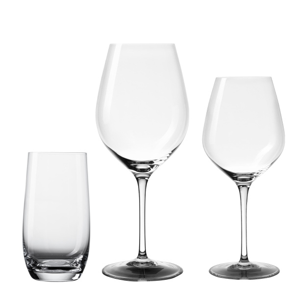 Startovací sada sklenic do domácnosti 18 ks – Optima Glas Lunasol