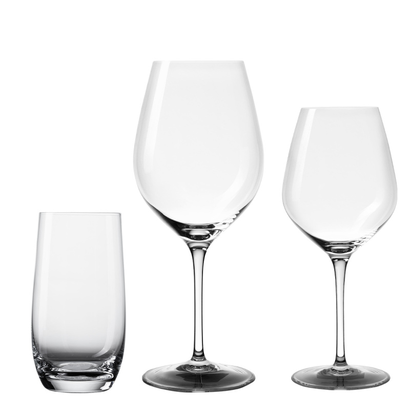 Startovací sada sklenic do domácnosti 18 ks – Optima Glas Lunasol