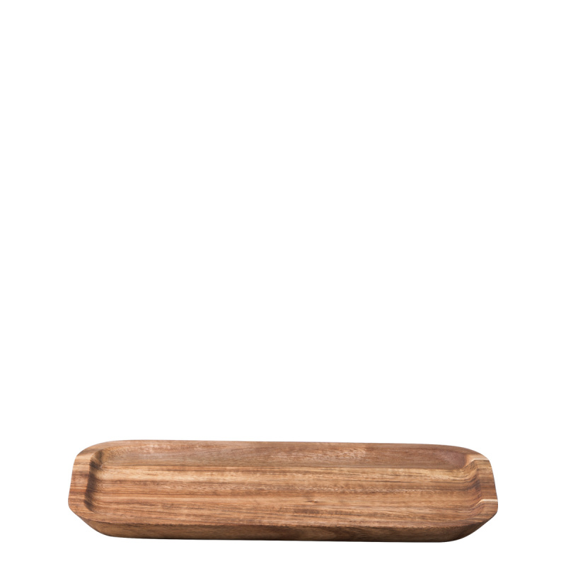 Podnos obdélníkový střední Akát 25 x 14 cm - FLOW Wooden