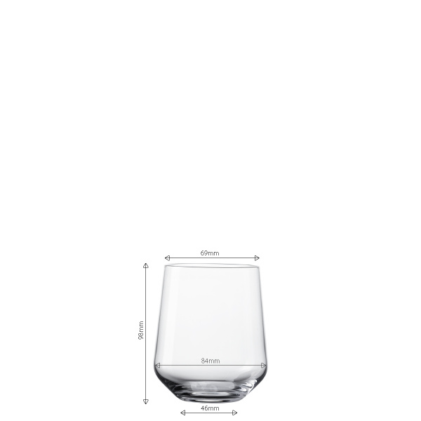 Sklenice Tumbler 350 ml sada 4 ks - Century Glas Lunasol META Glass
