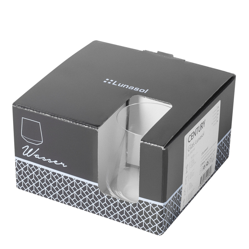 Sklenice Tumbler 350 ml sada 4 ks - Century Glas Lunasol META Glass