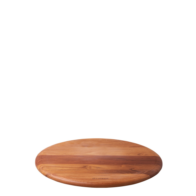 Krájecí deska kulatá Teak Ø 35,6 cm - GAYA Wooden