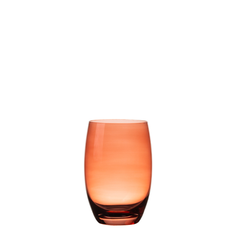 Sklenice Tumbler červené 460 ml 6 ks - Optima Glas Lunasol