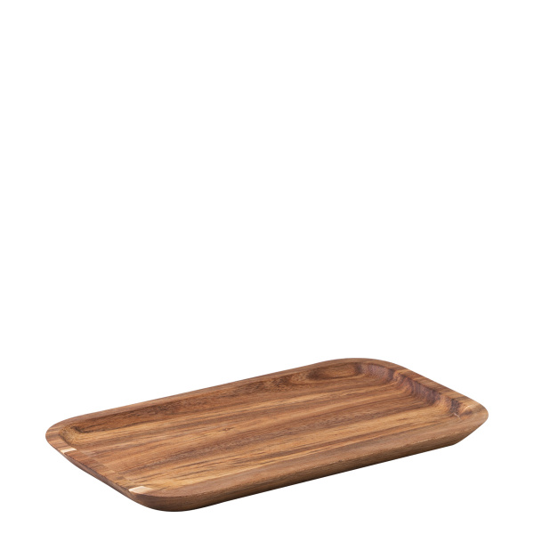 Podnos obdélníkový střední Akát 25 x 14 cm - FLOW Wooden