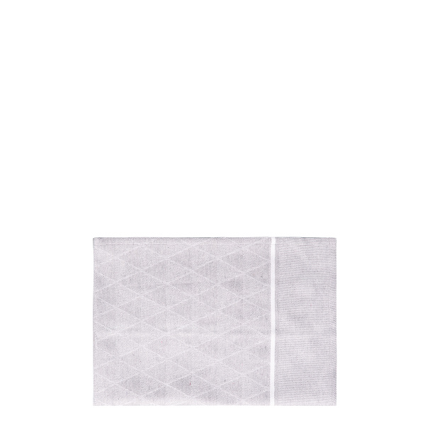 Světle šedá kuchyňská utěrka 50 x 70 cm 2 ks – Basic Ambiente