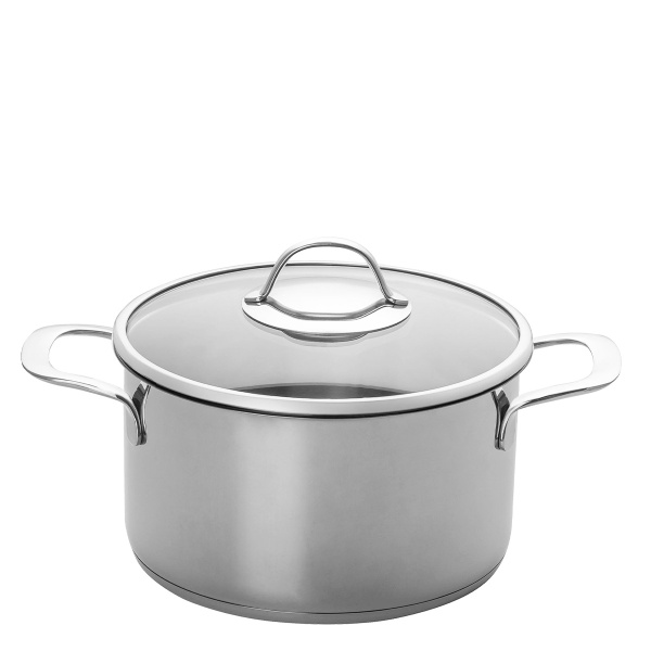 Hrnec se skleněnou poklicí ø 24 cm | Orion Inox