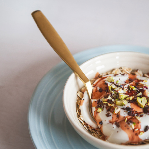 Příborová sada 24 ks - Gaya All Satin zlatý