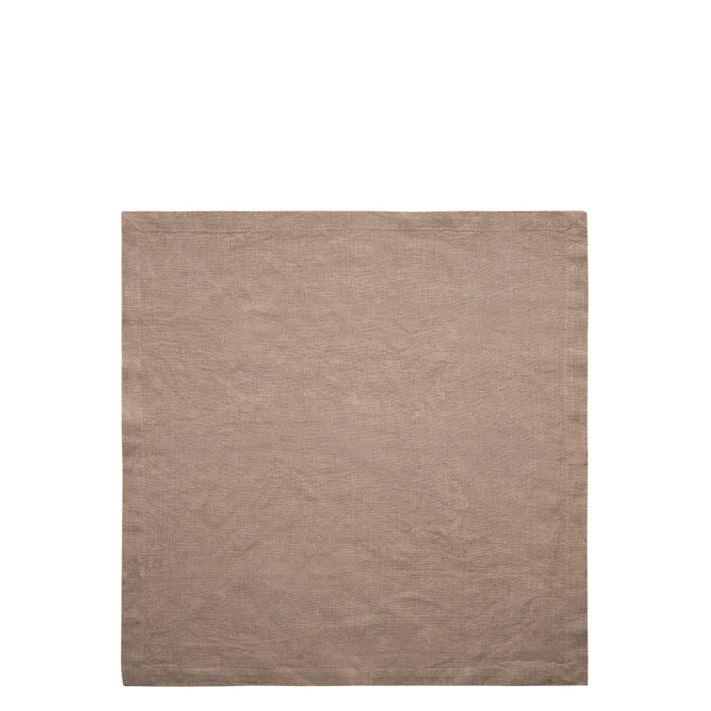 Bronzové lněné ubrousky 50 x 50 cm 2 ks - Gaya Ambiente