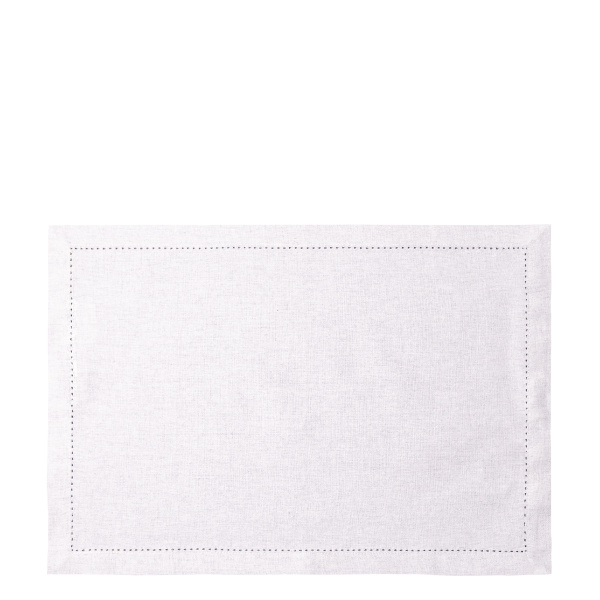 Šedé bavlněné prostírání 32 x 48 cm 2 ks – Basic Ambiente