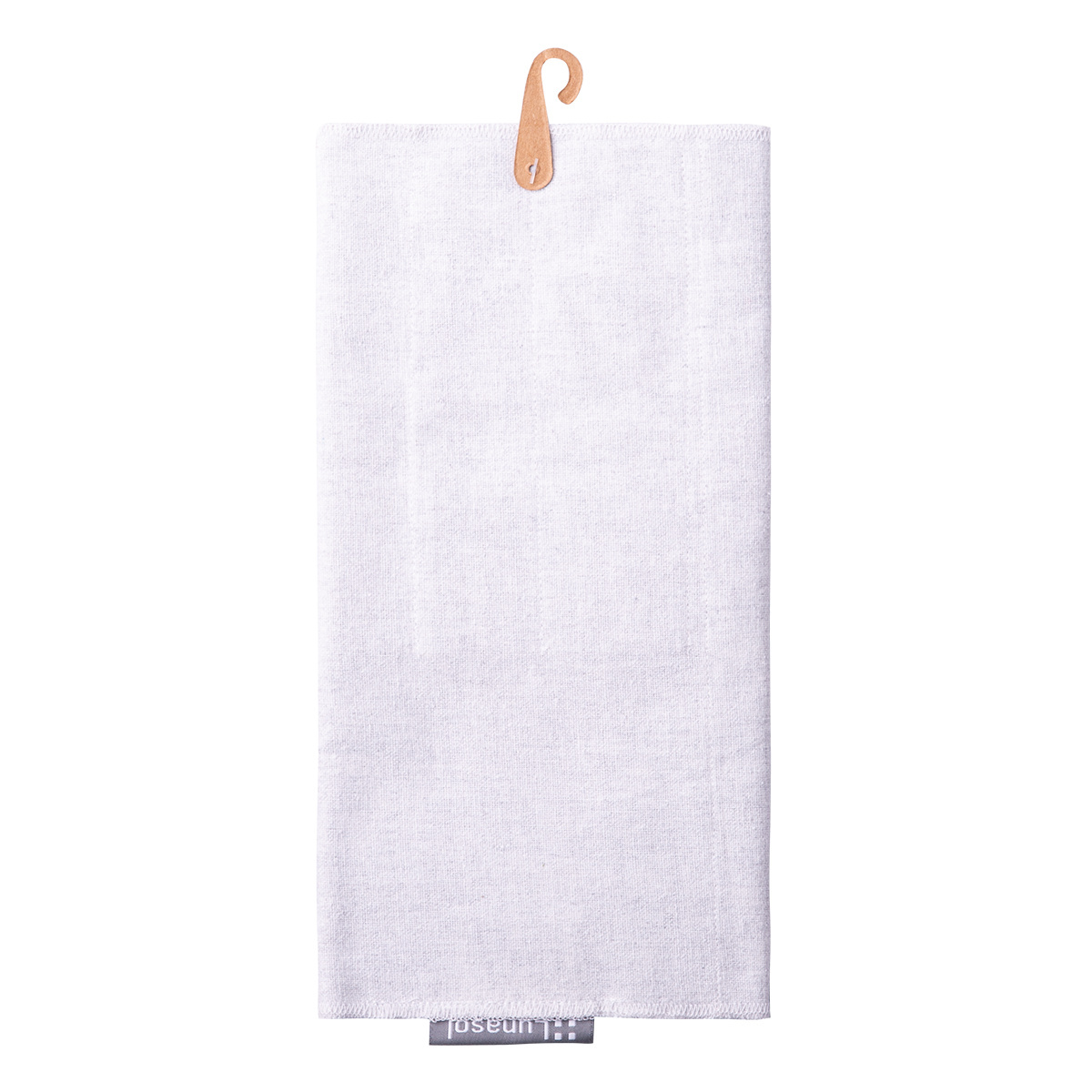 Šedý bavlněný pytlík na uskladnění příborů 52 x 26 cm - Basic Ambiente