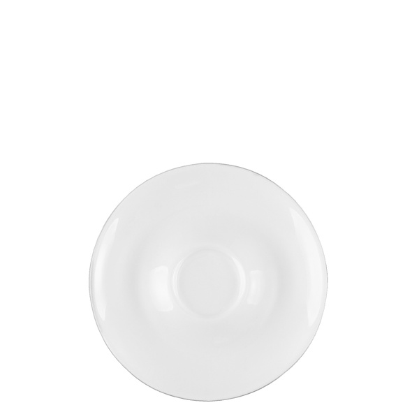 Podšálek na kávu/čaj černý 15 cm - RGB