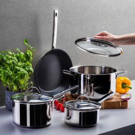 Startovací sada hrnců Orion 7 ks Master Chef Lunasol