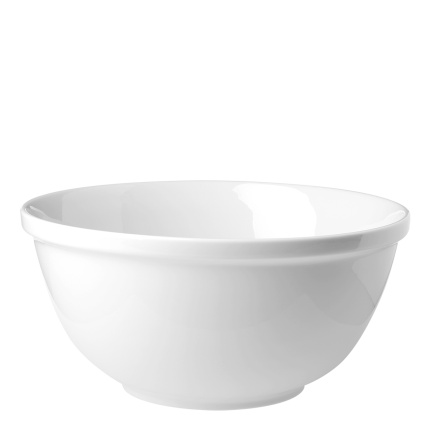 Bílá servírovací mísa Lunasol ø 31,5 cm