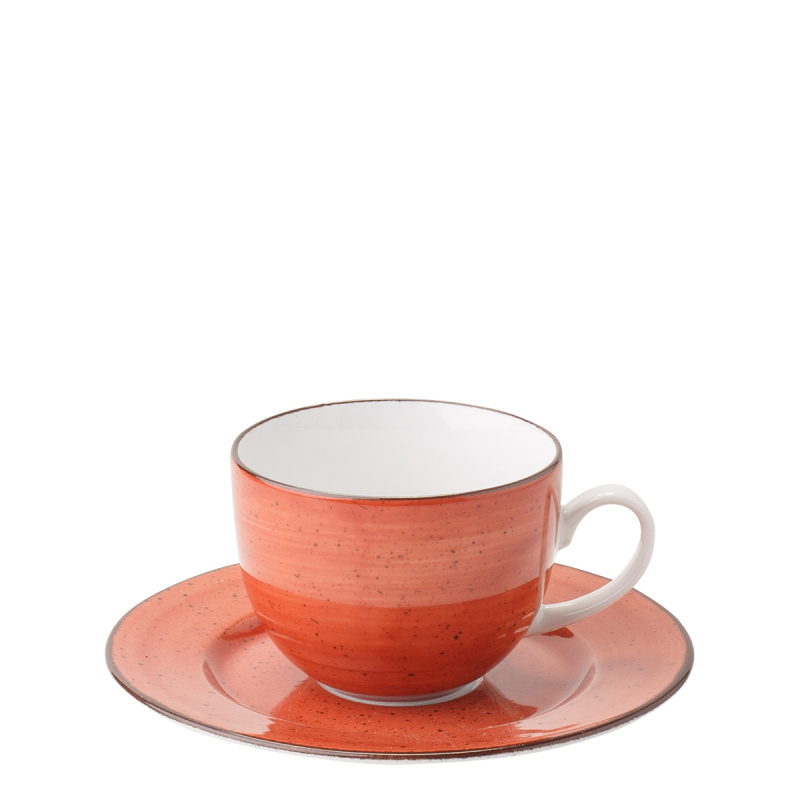 Kávový podšálek 16 cm červený - Hotel Inn Chic barevný