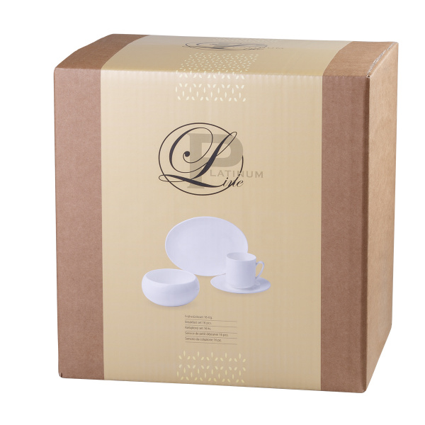 Snídaňový set 16 ks – Premium Platinum Line