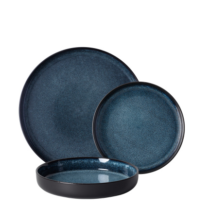 Porcelánový set 18 ks - Gaya Atelier Night Sky