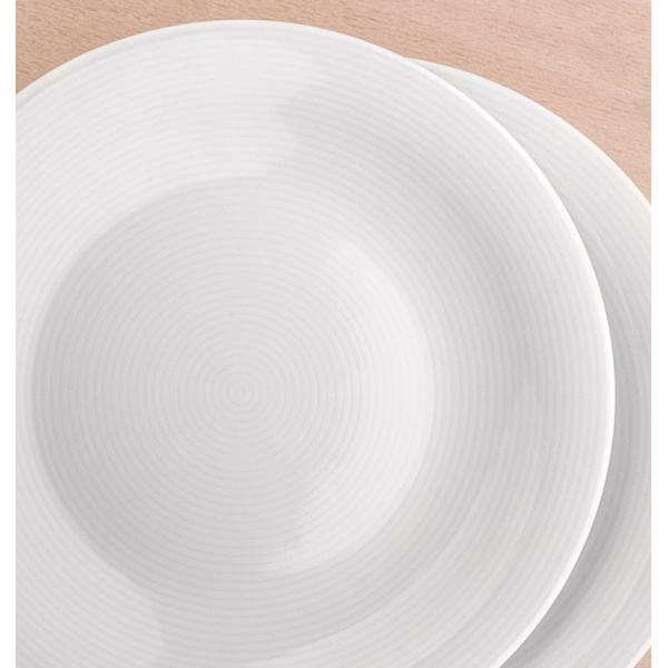 Talíř mělký 27 cm set 4ks - Basic Chic