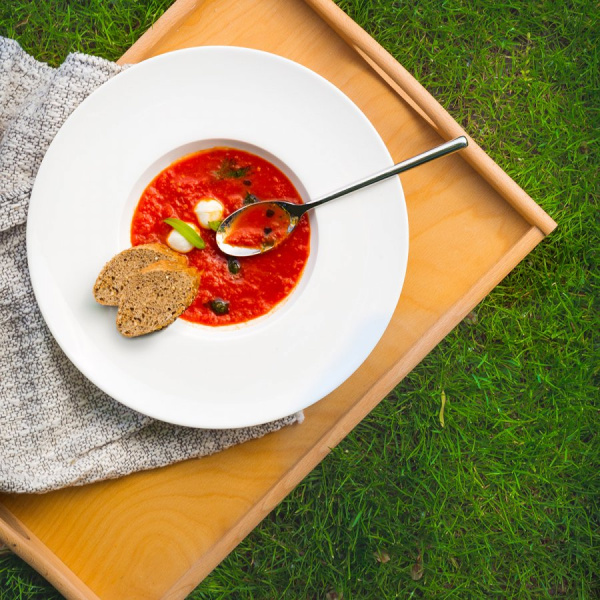 Hluboký talíř gourmet 30 cm - Premium Platinum Line