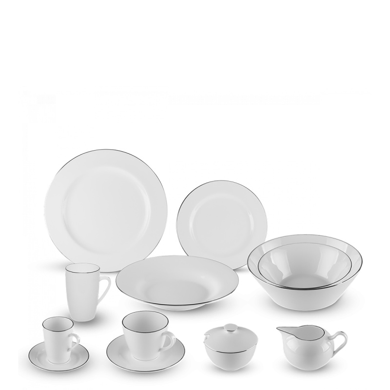 Porcelánová sada 52 ks - Premium Platinum Line