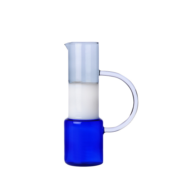 Džbán modrá/bílá/kouřová 1,2 l - Ichendorf