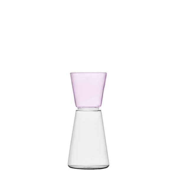 Karafa růžová/průhledná 500 ml - Ichendorf