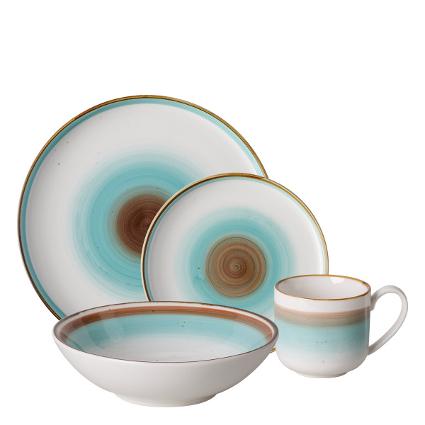 Porcelánová sada 16 ks - Gaya RGB Rustico Lunasol