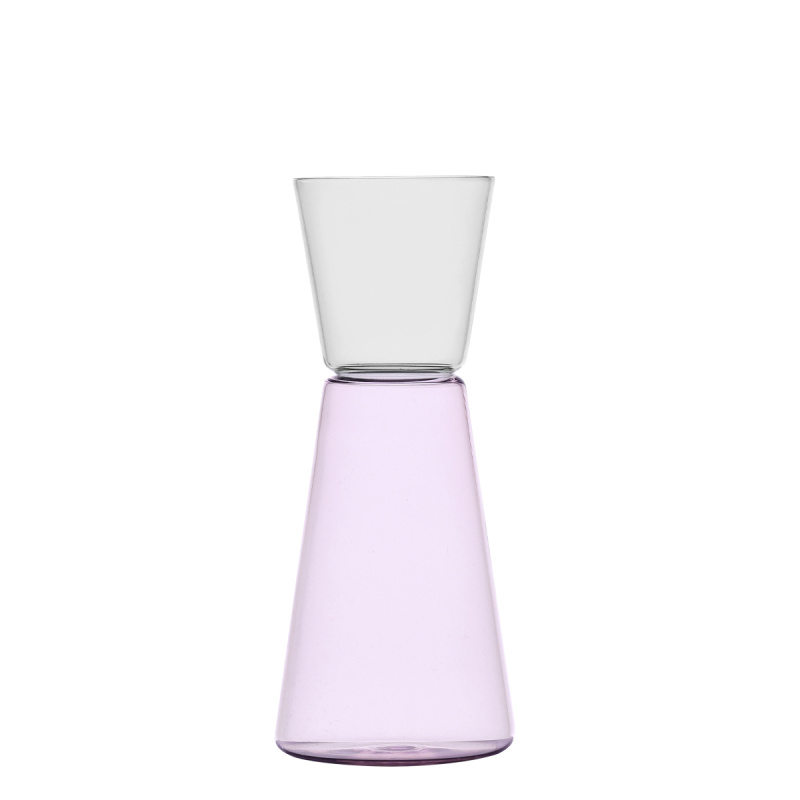 Džbán růžová/průhledný 750 ml - Ichendorf