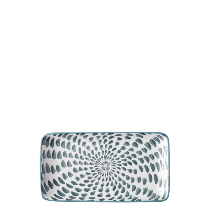 Obdélníkový talíř 20,3 x 11,2 cm – Elements Asia Water