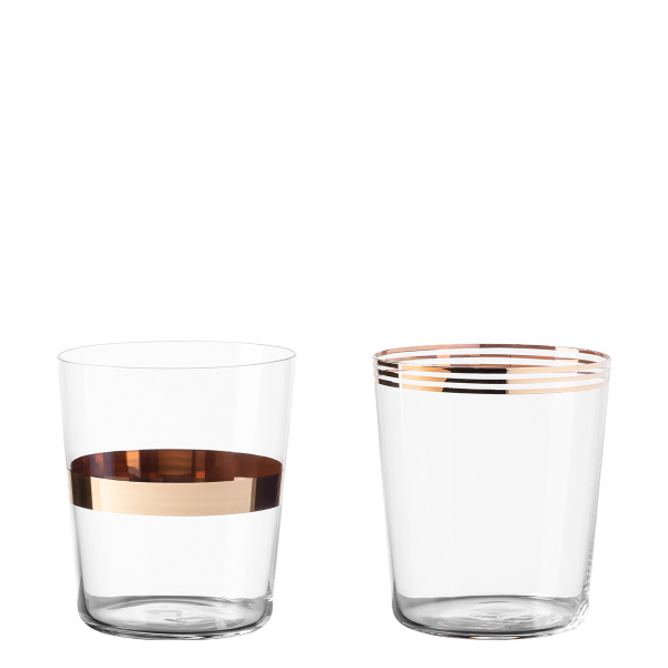 Sklenice Tumbler 440 ml, sada 12 ks - 21st Century Glas Lunasol META Glass