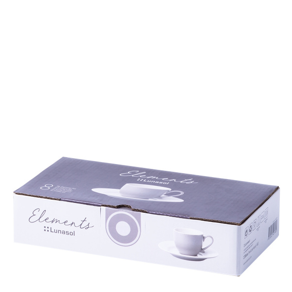 Mokka sada 8 ks 90 ml – Elements West taupe