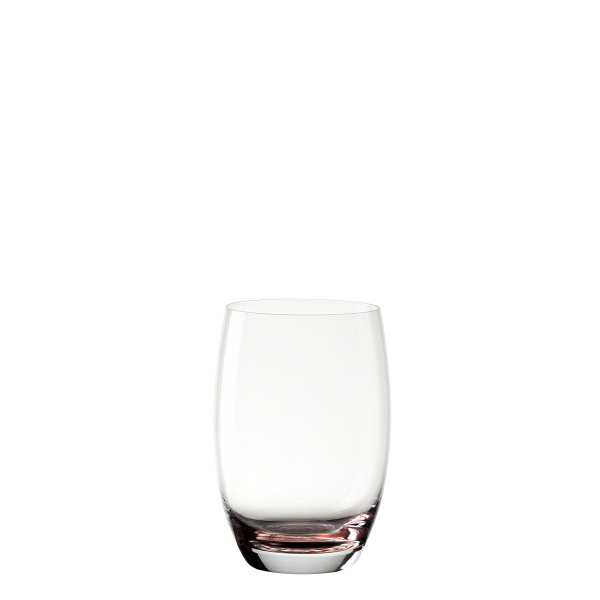 Sklenice tumbler 460 ml s červeným spirálovým dnem 6 ks - Optima Glas Lunasol