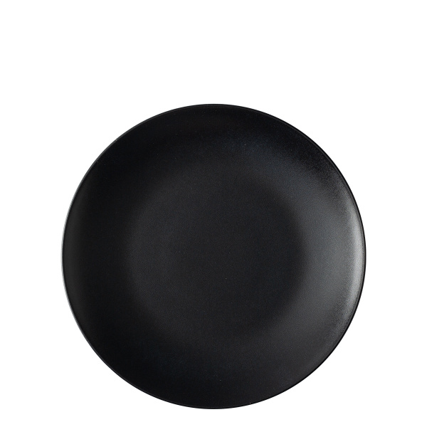 Talíř mělký 20,5 cm 4 ks - Basic černý matný