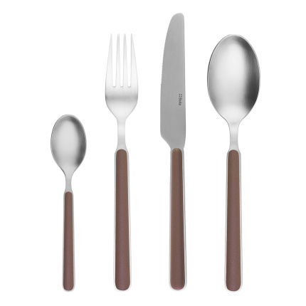 Příborová sada 16 ks - Gallery taupe matná