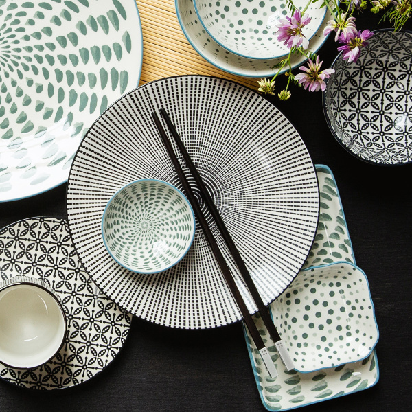 Porcelánová sada 24 ks – Elements Asia Fire