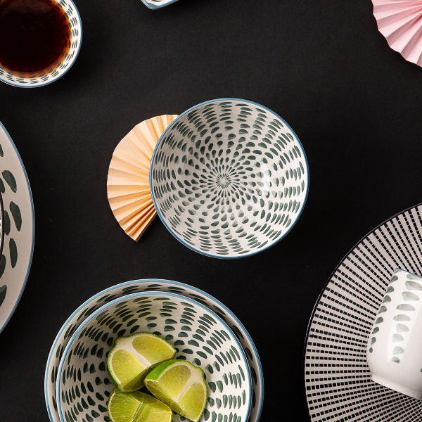 Porcelánová sada 24 ks – Elements Asia Water
