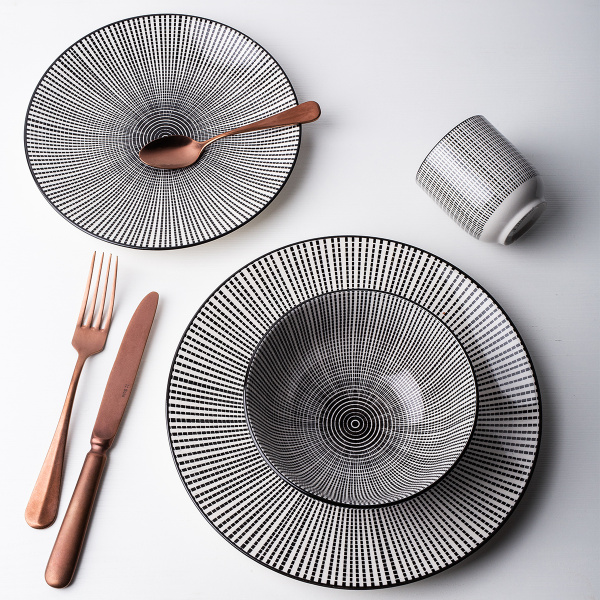 Porcelánová sada 24 ks – Elements Asia Fire