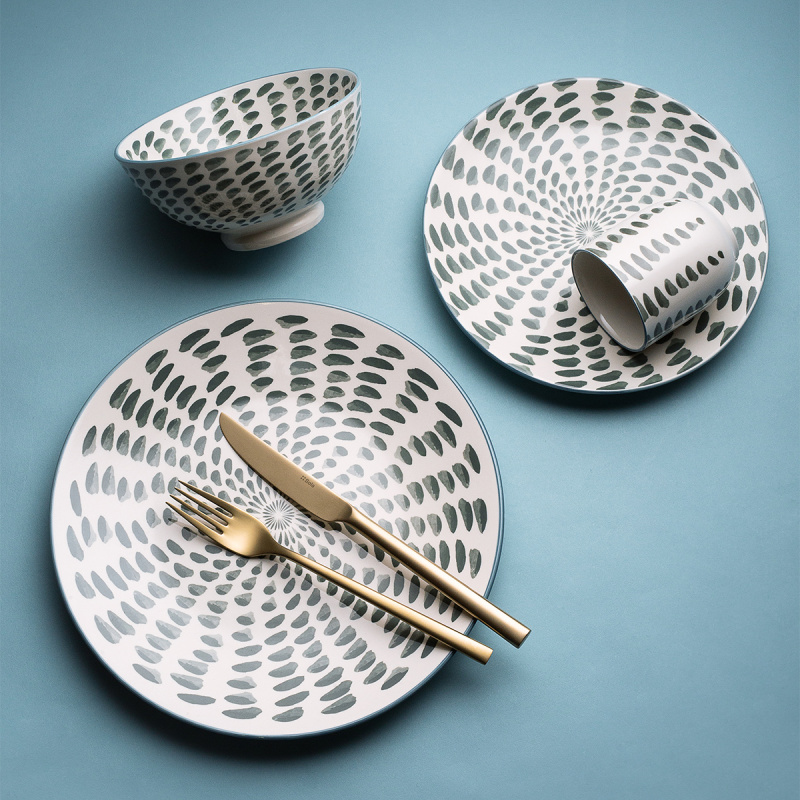 Porcelánová sada 24 ks – Elements Asia Water