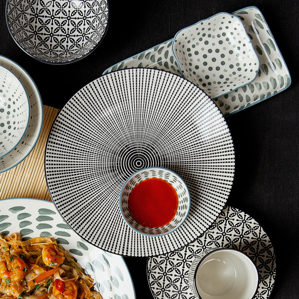 Porcelánová sada 24 ks – Elements Asia Fire
