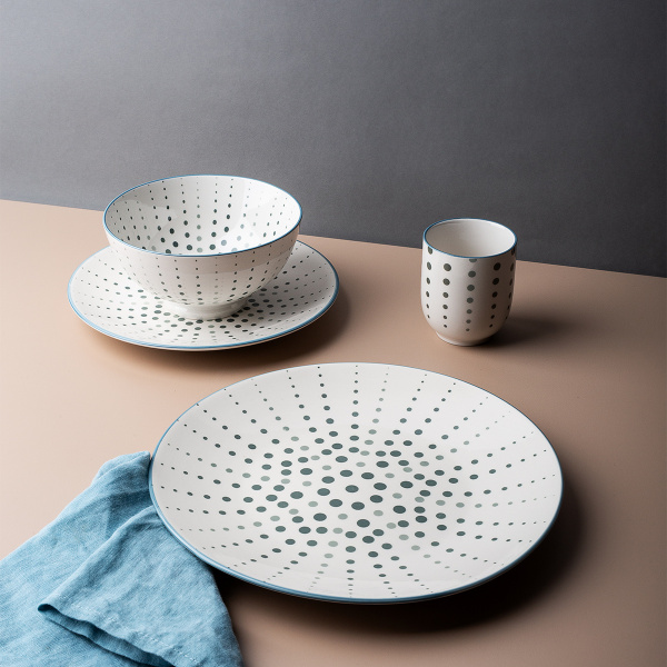 Porcelánová sada 24 ks – Elements Asia Earth