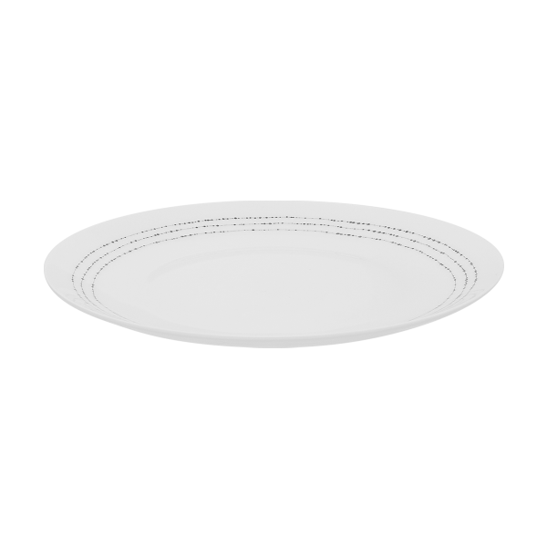 Levně Mělký talíř 27 cm set 4 ks - Basic Dots