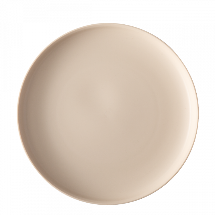 Mělký talíř plastový 25 cm – Basic (593283)