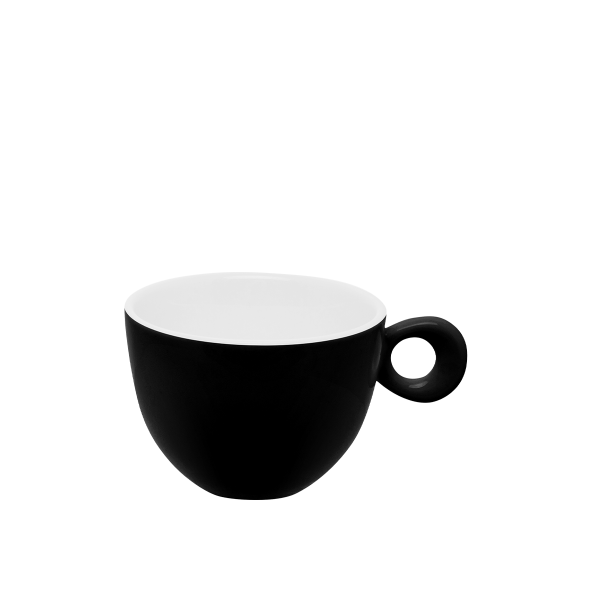 Levně Kávový / čajový šálek RGB černý 200 ml
