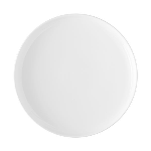 Mělký talíř Coupe bílý 25 cm – Flow