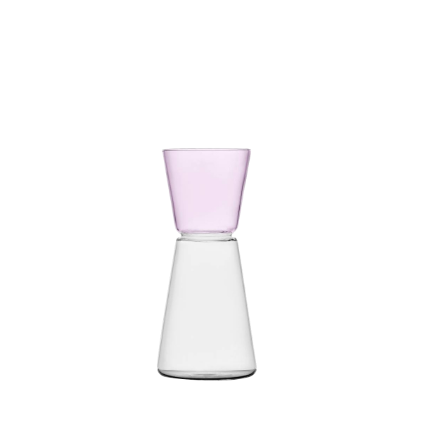 Karafa růžová/průsvitná 500 ml - Ichendorf