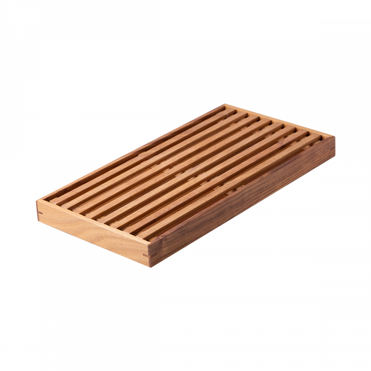 Deska na krájení chleba Teak 43 x 22,8 x 3,5 cm – GAYA Wooden