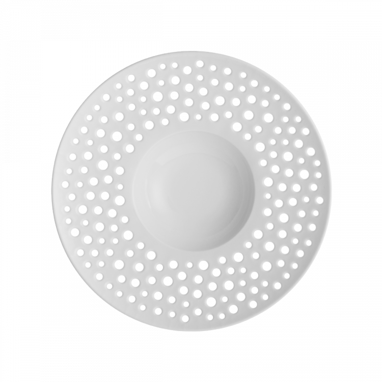 Hluboký perforovaný talíř ø 23,5 cm - Flow Lunasol